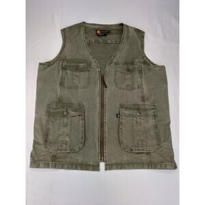 Kakadu Traders Virgil Lightweight Concealed Carry Vest 16MV04 Green Moss XL